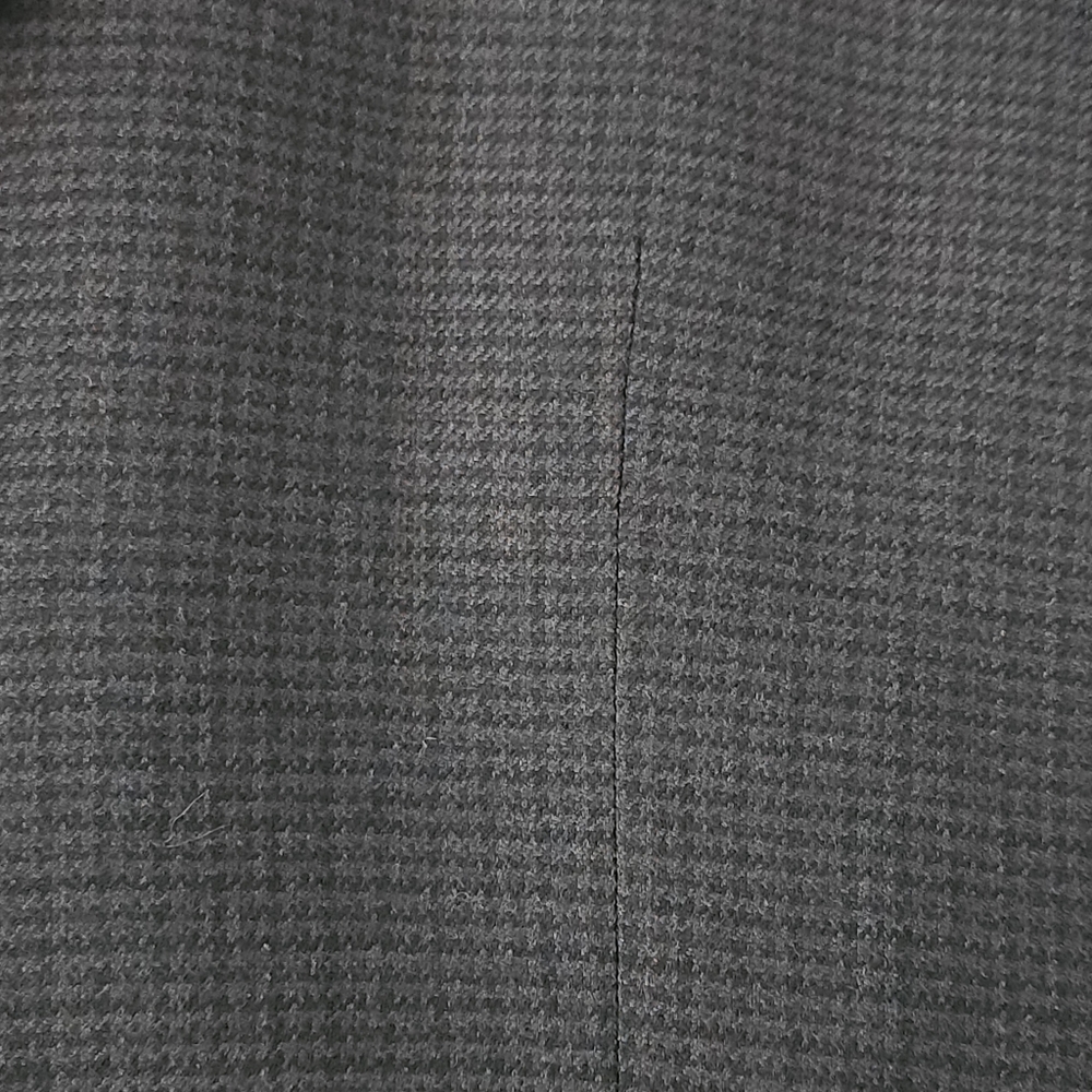Jos A Bank Mens 46L Black 100% Wool Two Button Blazer Sport Coat Quiet Luxury - Picture 6 of 13